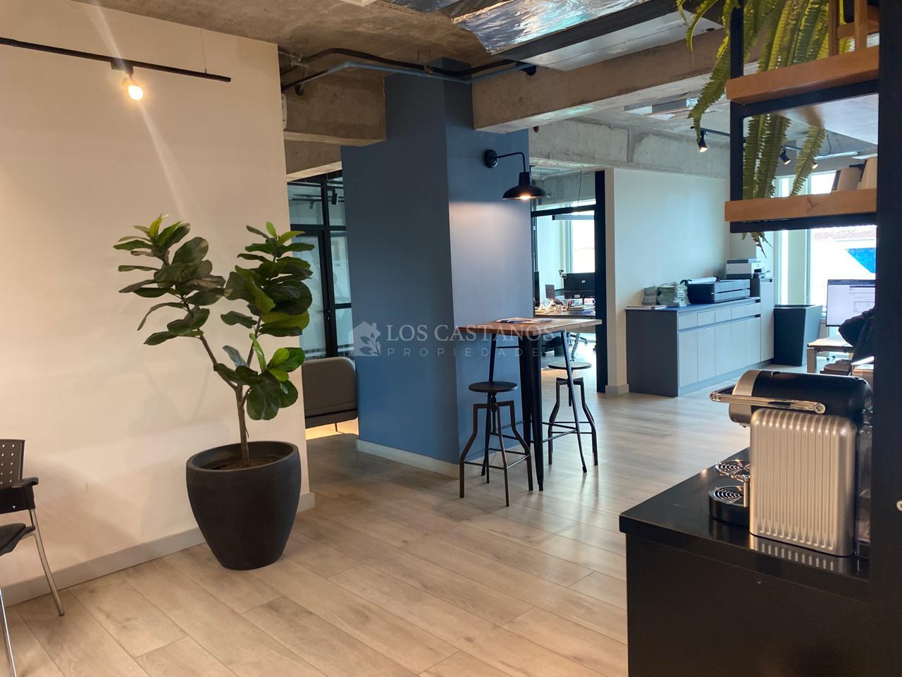 ARRIENDO OFICINA AMOBLADA 187 M2 EDIFICIO CAPITAL